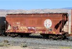 BNSF 409110 at Bealville CA. 11/15/2007